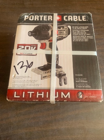 Porter Cable 1'4 Impacy Driver 20V