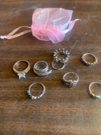 8- Rings / Bracelet and Bag