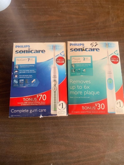 Sonicare 7 and 2 Series Tooth Brushes