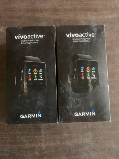 2- Garmin Vivo Active Smart Watches