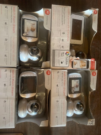 4- Motorola Baby Monitors