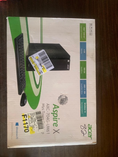 Aspire X AXC-704G-UW61 Desktop PC