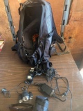 Backpack / Sunglasses and 2- Headlamps