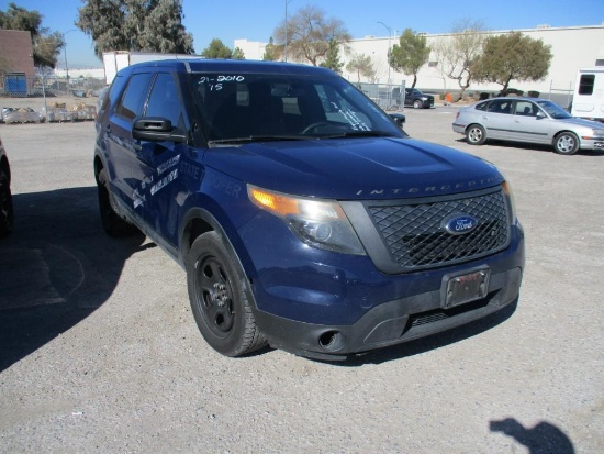 2015 Ford Interceptor Suv