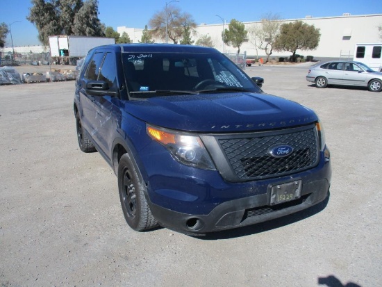 2015 Ford Interceptor Suv