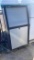 Trash Bin and Cabinet