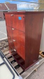 Wood File Cabinet