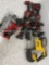 Milwaukee and Dewalt tools