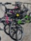 3 bikes and scooters