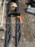 Truck steps and push bar