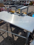 Table and rack