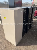 4 File cabinets
