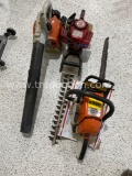 Chainsaw, blower and trimmer