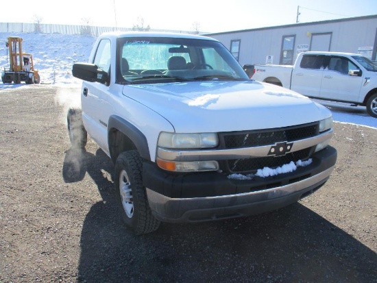2002 Chev 2500 Cab & Chassis