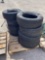 Taxable 8- 225/60 R16 Tires 4 Studded Used