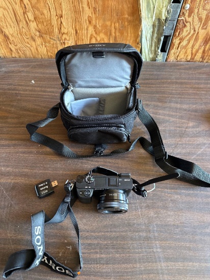 Sony A6300 Camera and Bag