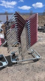 Cart W/ Stacking Chairs