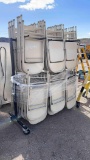 Cart of Folding Chairs