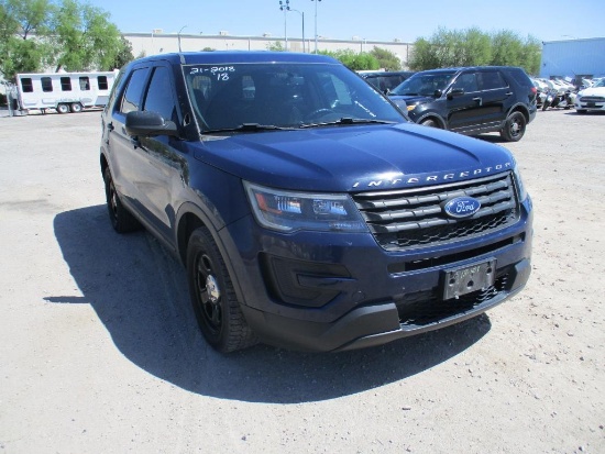 2018 Ford Interceptor SUV
