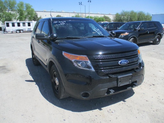 2015 Ford Interceptor SUV