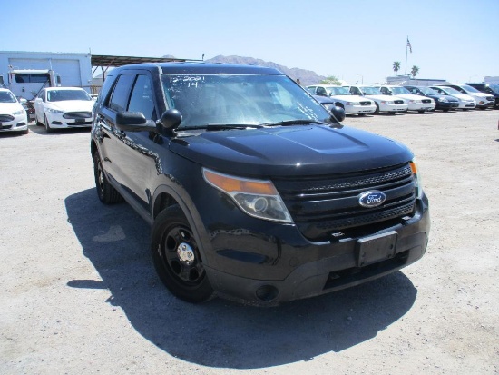 2014 Ford Interceptor SUV