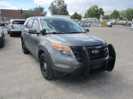 2015 Ford Interceptor SUV