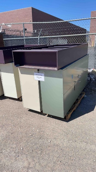 3- Metal Storage Cabinets