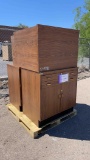 3- Wood Cabinets