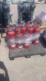 Pallet of Fire Extinguishers