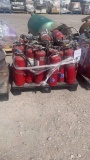 Pallet of Fire Extinguishers