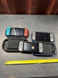 3 NINTENDO SWITCHES WITH 1 GAME