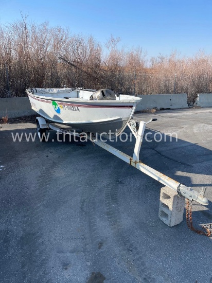 1999 Alumacraft V14 Boat