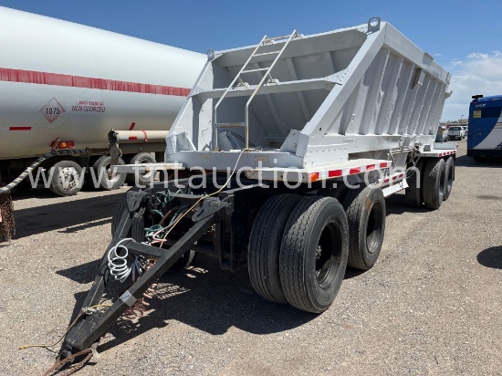 1976 Fruehauf Belly Dump Pup