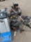 Compressor, trowel, campactor and misc tools