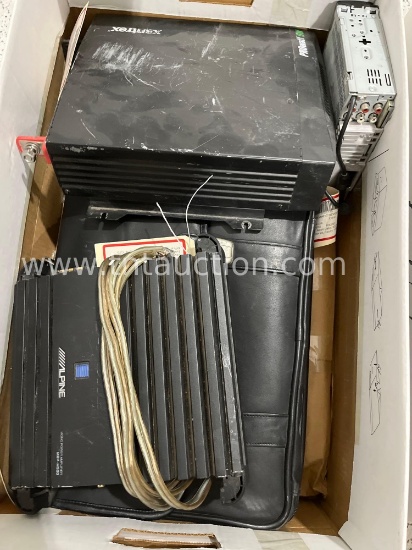 Box w/ police evidence