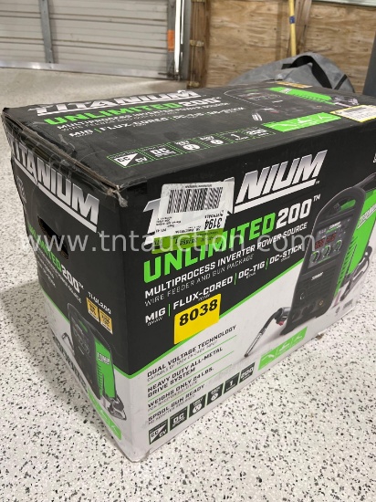 Titanium welder
