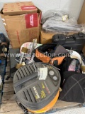 Pallet w/ police evidence