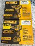 2 Dewalt drills