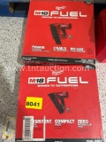 2 Milwaukee nail guns