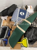 Pallet w/ police evidence