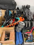 Pallet w/ police evidence