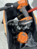 Makita, Ridgid and Ryobi power tools
