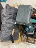 Pallet w/ police evidence