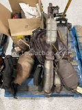 Pallet w/ police evidence