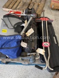 Pallet w/ police evidence