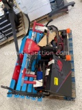 Pallet w/ police evidence