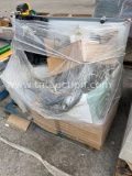Pallet w/ file cabinets