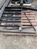 Forklift mast guards
