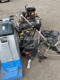 Compressor, trowel, campactor and misc tools