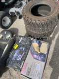 Winches, tires and seat